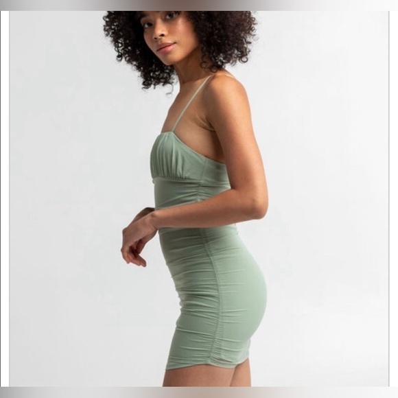 Sky & Sparrow Mint Green Dress Mini Women’s Medium Tilly’s - Picture 2 of 9